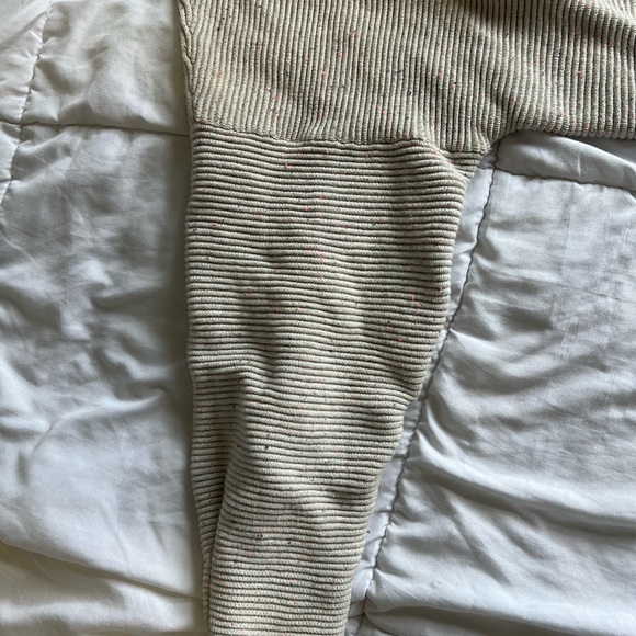 French Connection Beige 3 Quarter Sleeve Sweater With Small Colour Speckles. - Picture 5 of 5